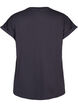 Kurz&auml;rmliges T-Shirt aus einer Baumwollmischung, Grau, Packshot image number 1