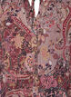 Midikleid mit Paisley-Muster und elastischem Bund, Lila, Packshot image number 2