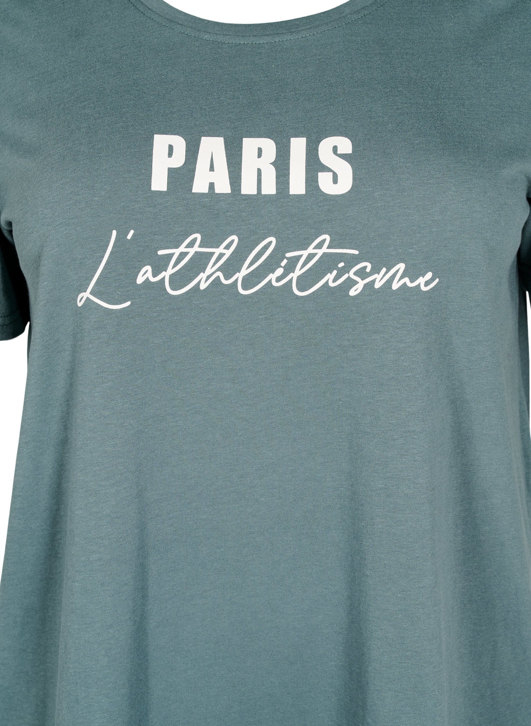 Zizzi FLASH - T-Shirt mit Print, Gr&uuml;n, Packshot image number 2