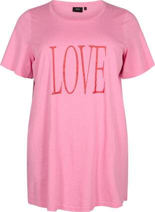 Oversize T-Shirt mit Druck, Rosebloom W. Love, Packshot image number 0