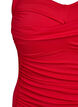 Wattierter Badeanzug mit Drapierung, Rot, Packshot image number 2