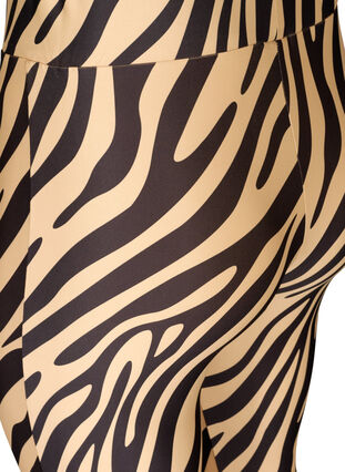 Leggings mit Zebra-Print, Zebra AOP, Packshot image number 3