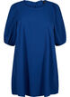Kurzes Kleid mit Schleifen-Detail hinten, Estate Blue, Packshot image number 0