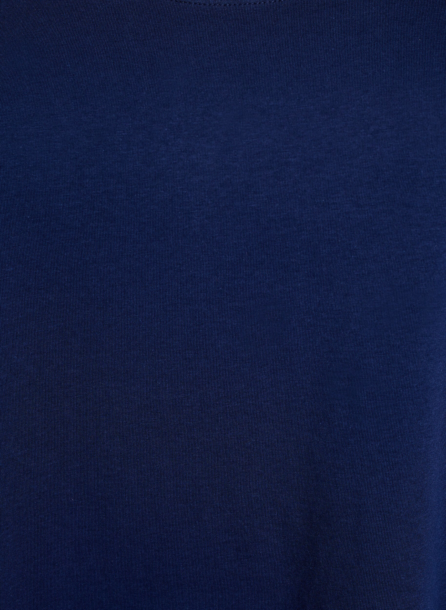 Zizzi &Auml;rmelloses Kleid in A-Linie, Blau, Packshot image number 2