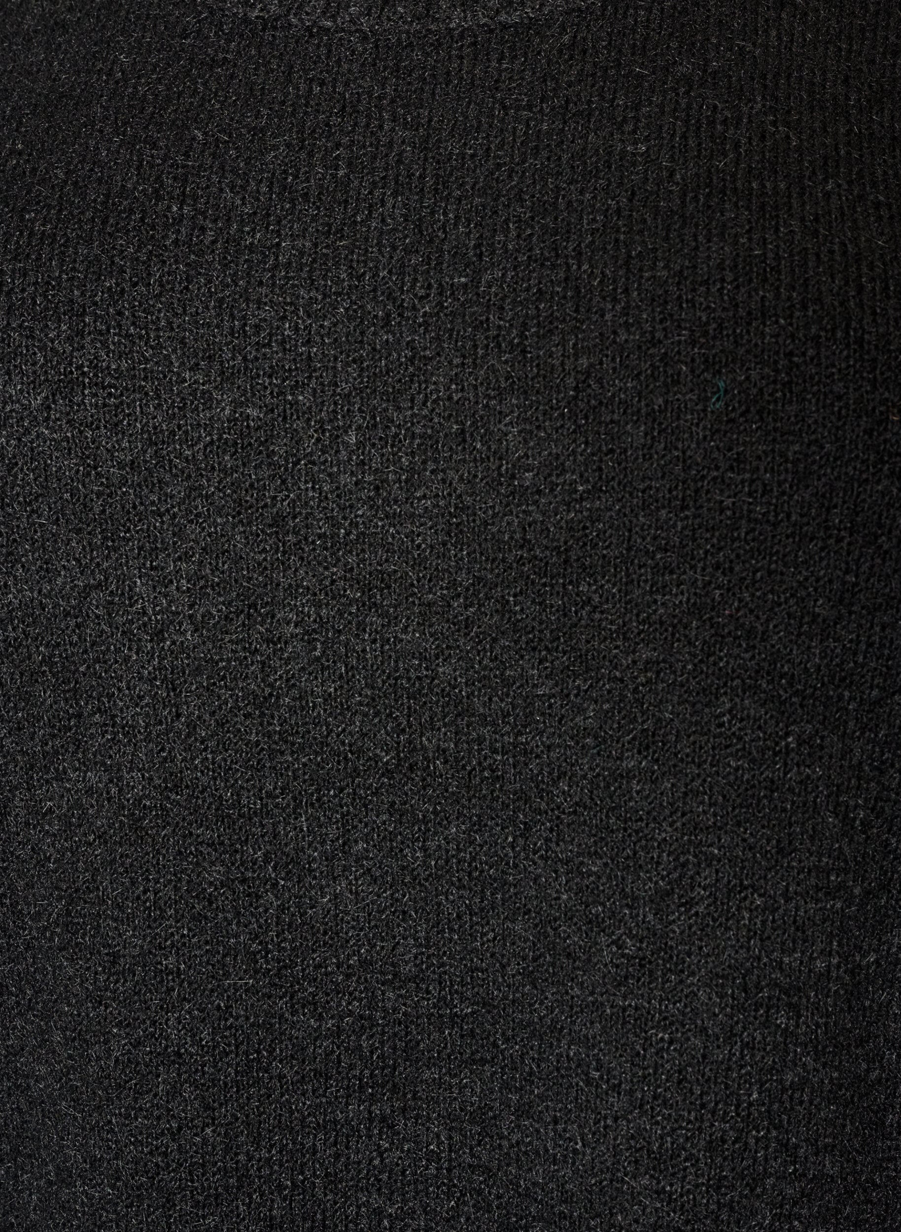 ZizziLockerer Pullover mit Rundhalsausschnitt, Schwarz, Packshot image number 2