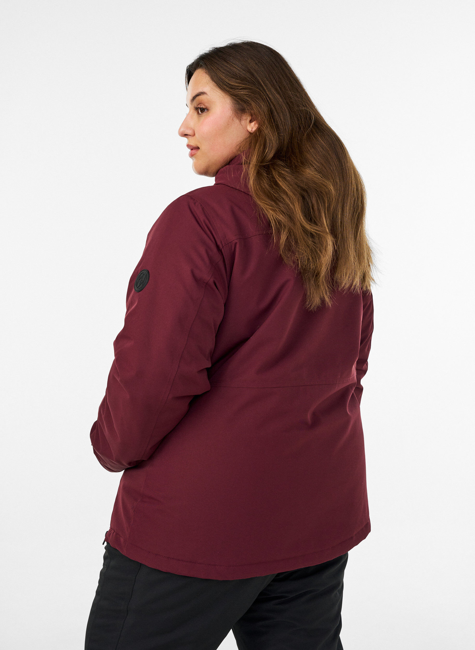 ZizziFunktioneller Ski-Anorak mit Kapuze, Rot, Model image number 2