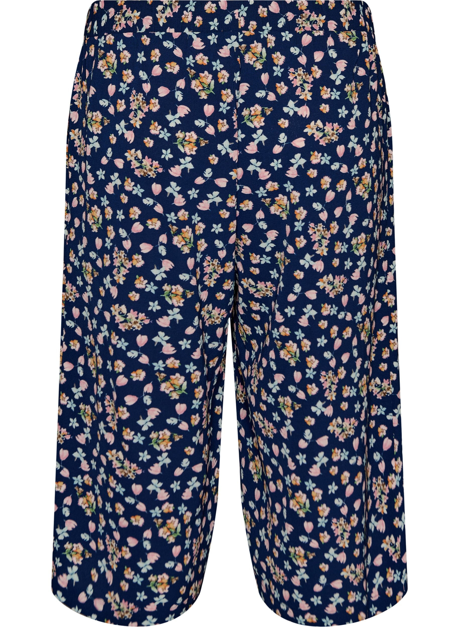 ZizziCulotte-Hose mit Print, Blau, Packshot image number 1