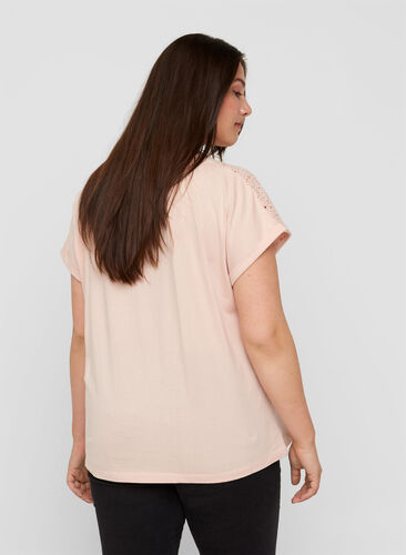 T-Shirt, Rose Smoke, Model image number 1
