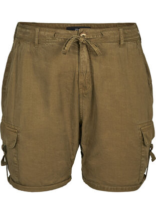 Shorts mit Taschen aus Lyocell, Tarmac, Packshot image number 0