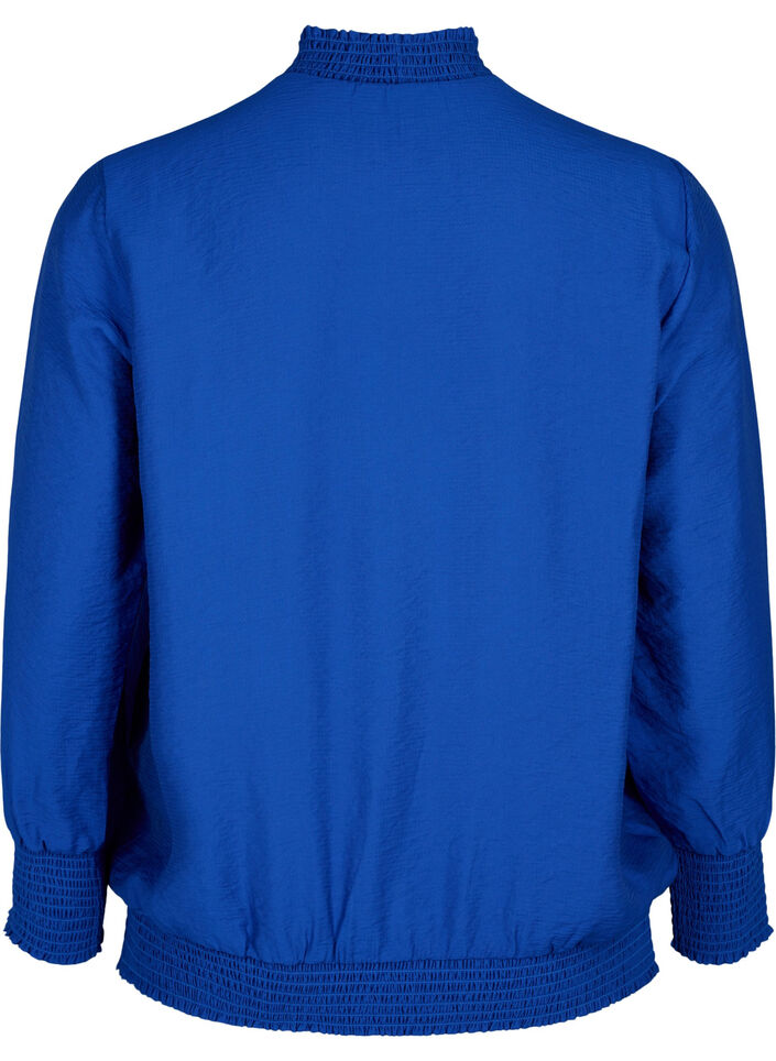 Viskose Bluse mit Schürze, Surf the web, Packshot image number 1