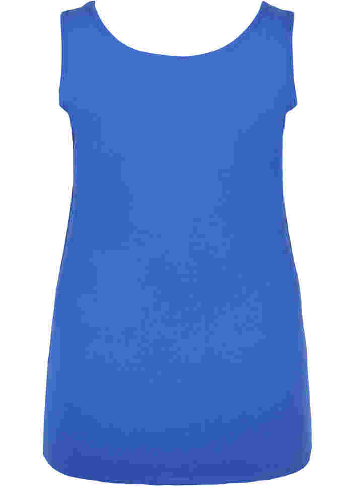 Einfarbiges Basictop, Dazzling Blue, Packshot image number 1