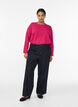 Basic Top aus Jersey mit langen &Auml;rmeln, Pink, Model image number 1