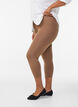 Basic 3/4-Leggings aus Viskose, Braun, Model image number 0
