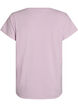 Lockeres Trainings-T-Shirt mit V-Ausschnitt, lila, Packshot image number 1