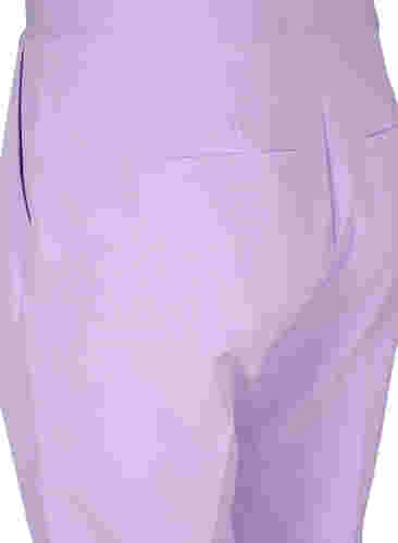 Kurzgeschnittene Hose mit Taschen, Orchid Bloom, Packshot image number 3