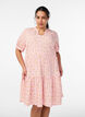 Kurzes A-Linien-Kleid, Rot, Model image number 0