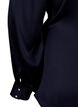  Partybluse aus Satin in Wickeloptik, Night Sky, Packshot image number 4