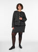 Kurzer Rock aus Boucl&eacute;, Schwarz, Model image number 1