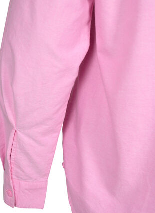 Langärmliges Baumwollhemd, Pink Frosting, Packshot image number 4