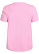 Basic-T-Shirt aus Baumwolle mit Rundhalsausschnitt, Pink, Packshot image number 1