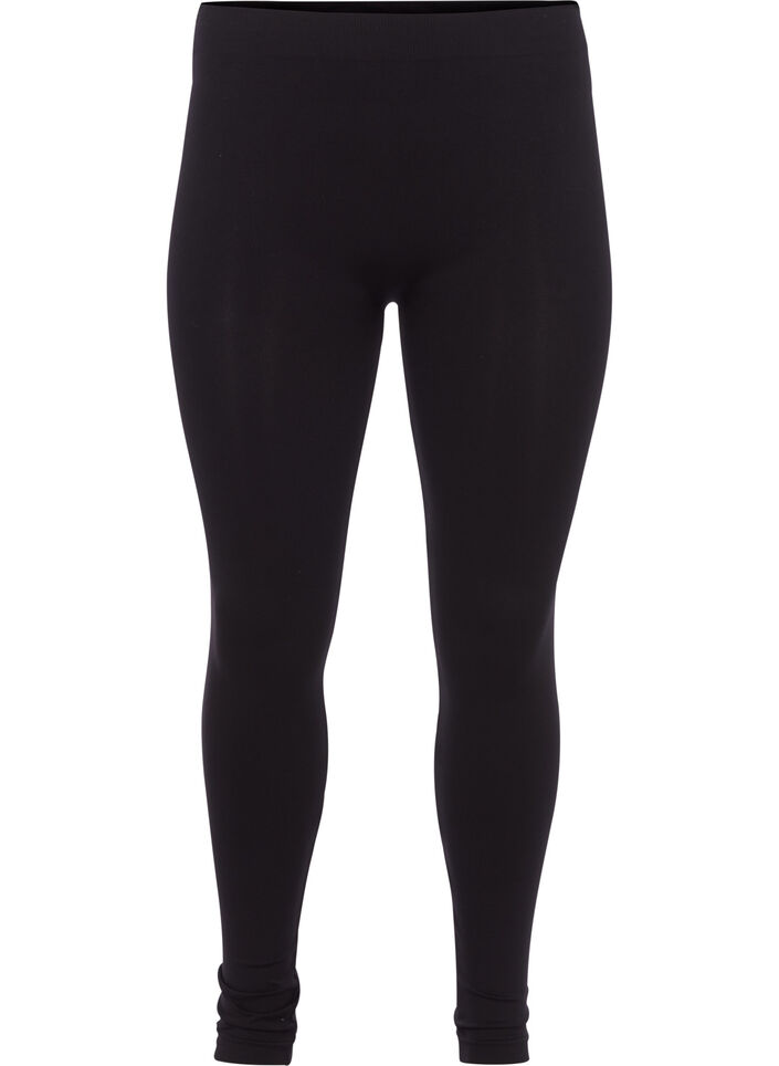 Nahtlose Leggings, Black, Packshot image number 0