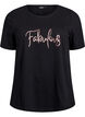 FLASH - T-Shirt mit Print., Schwarz, Packshot image number 0