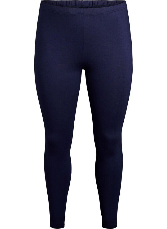 Basic Leggings aus Viskose, Blau, Packshot image number 0