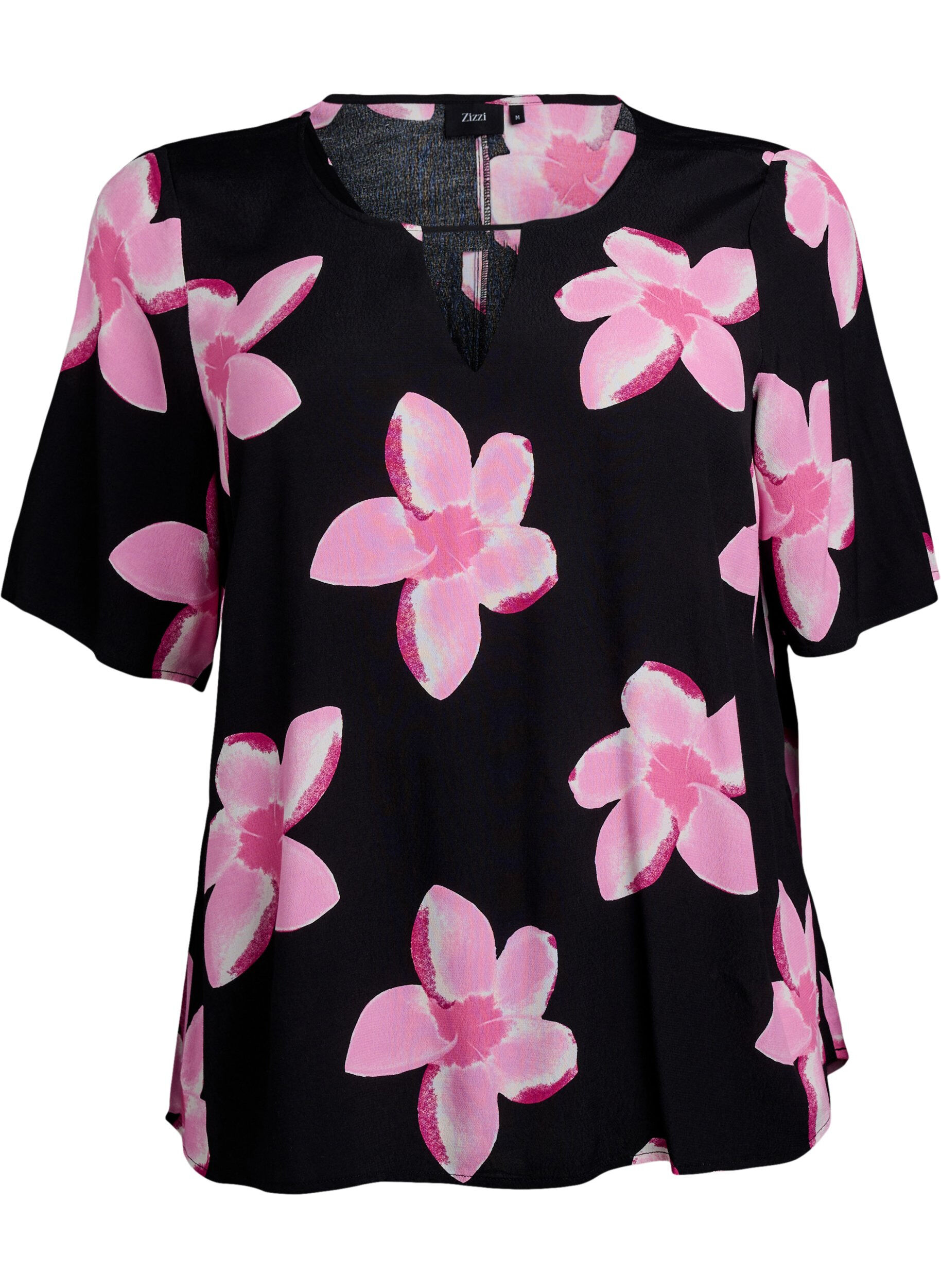 Bluse mit Druck