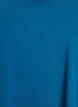 Einfarbiges basic T-Shirt aus Baumwolle, Petrol, Packshot image number 2