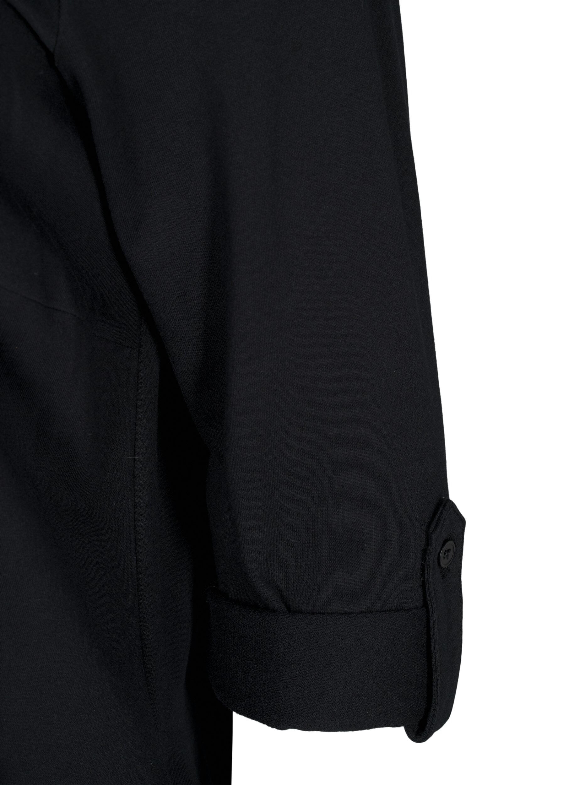 Zizzi Ballkleid mit Taschen, Schwarz, Packshot image number 3