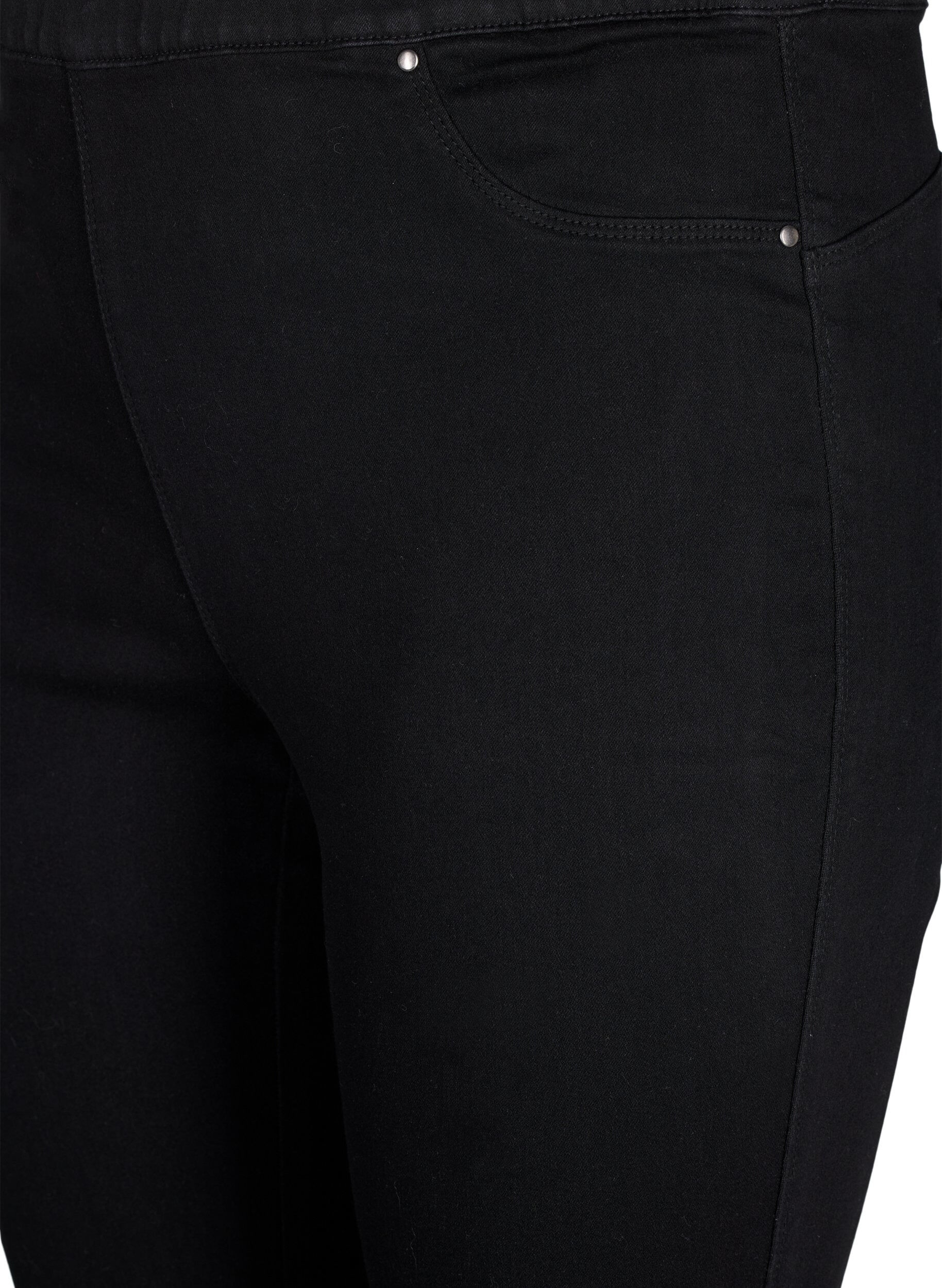 ZizziJeggings mit hoher Taille, Schwarz, Packshot image number 2