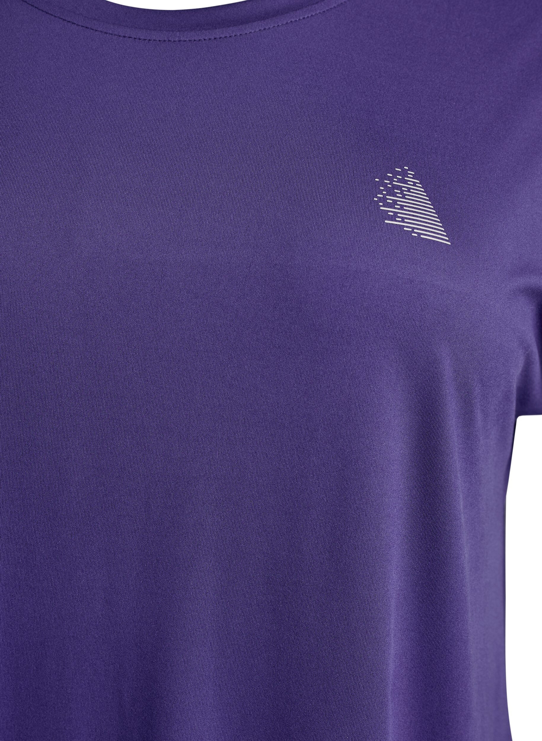 ZizziLanges Trainingsshirt, Lila, Packshot image number 2