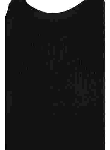 Strickbluse mit offener Schulterpartie, Black, Packshot image number 2