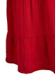 Kurzes A-Linien-Kleid aus Baumwollmusselin, Rot, Packshot image number 3