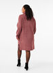 Strickkleid mit Rollkragen, Rot, Model image number 2