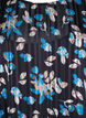 Kurzkleid mit Print und Rundhalsausschnitt, Black Blue Fl. AOP, Packshot image number 2