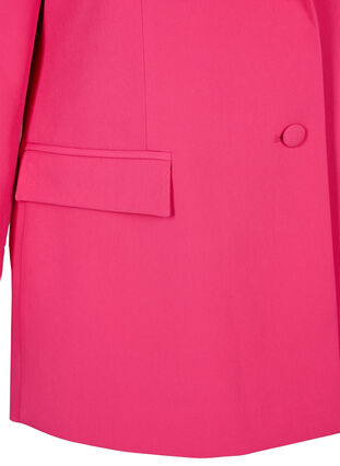 Klassischer Blazer mit Knopfverschluss, Pink Yarrow, Packshot image number 3