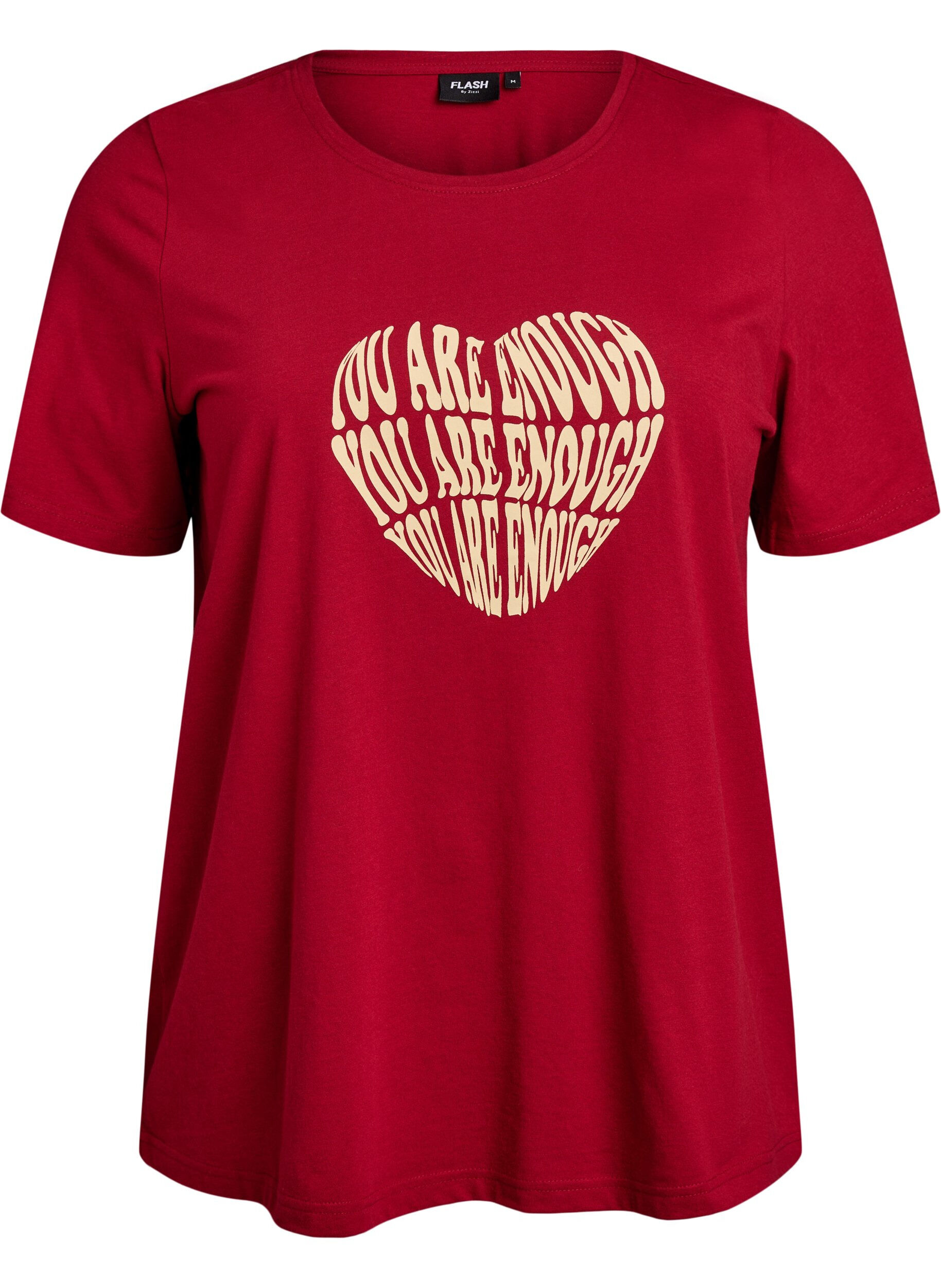 ZizziT-Shirt mit Print, Rot, Packshot image number 0