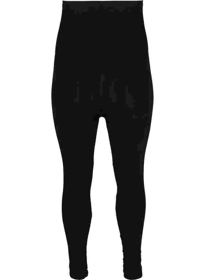 Shapewear-Leggings mit hoher Taille, Black, Packshot image number 1
