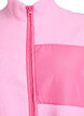 Weste aus Teddyfleece mit Rei&szlig;verschluss und Kontrastdetails, Pink, Packshot image number 2