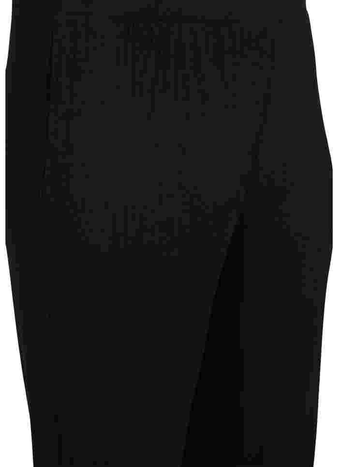 Pyjamahose aus Viskose mit lockerer Passform, Black, Packshot image number 2