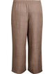 Lockere Hose mit elastischem Bund und Taschen, Braun, Packshot image number 1