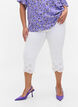 Geblümte Viskosebluse mit Schnurdetail, Lilac Flower Print, Model image number 2