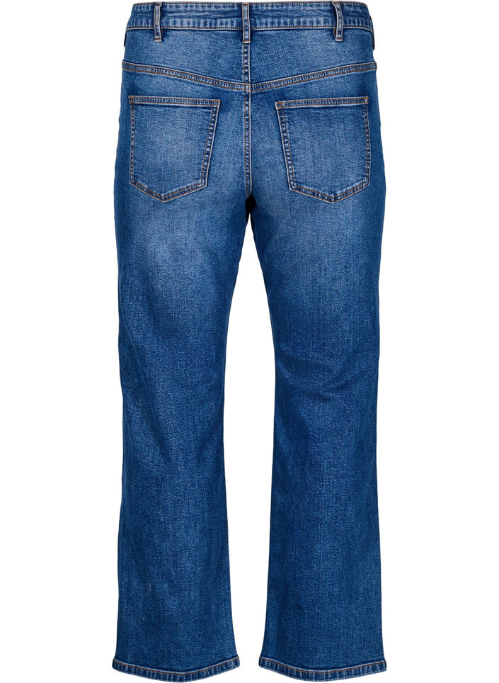 Gemma Jeans mit hoher Taille in Regular Fit, Blau, Packshot image number 1