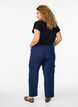 Cargohose mit hoher Taille, Blau, Model image number 1