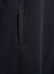 Kurzes Sweatshirtkleid mit Stehkragen und Taschen, Schwarz, Packshot image number 3