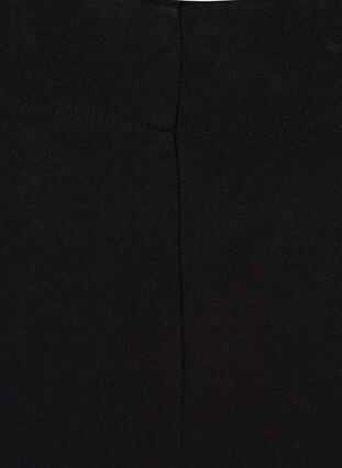 Einfarbige Leggings aus Viskosemischung, Black, Packshot image number 3