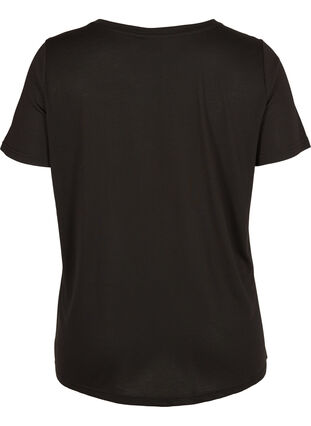 T-Shirt, Black, Packshot image number 1