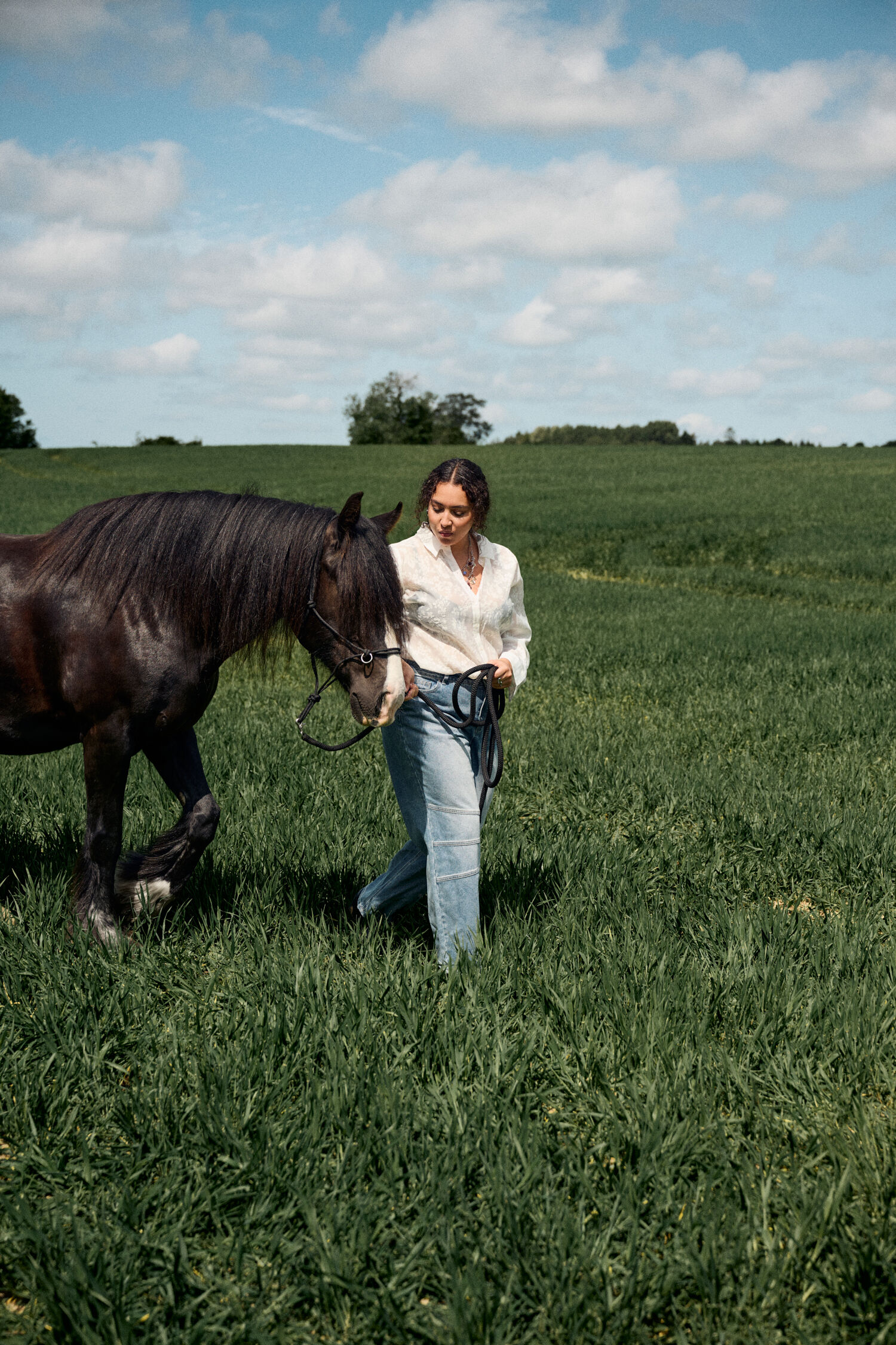 Zizzi Hemd mit Muster, , Model