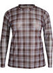 Bluse aus Mesh mit Punkten, 9995, Packshot image number 0